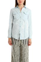 Pierre Balmain Bleachout Denim Shirt