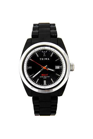 Blue & Cream Triwa Black Bullit Watch