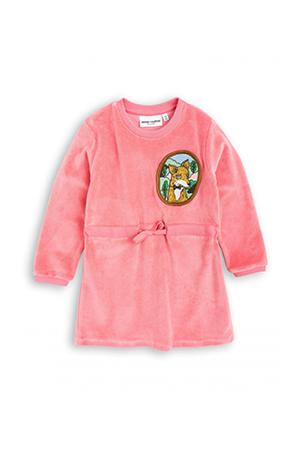 Mini Rodini Fox Velour Dress