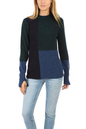 3.1 Phillip Lim Lofty Color Block Sweater