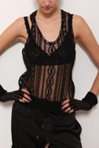 Alexander Wang Burnout Cable Tank Top