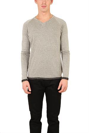 V::room Gauze V Neck Ls