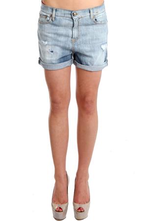 R13 Slouchy Cut Off Denim Short