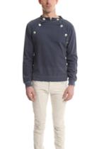 Pierre Balmain Denim Cotton Sweatshirt