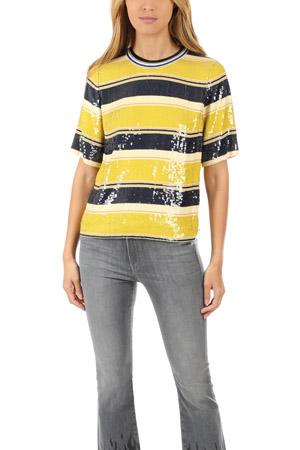 3.1 Phillip Lim Striped Sequin Top