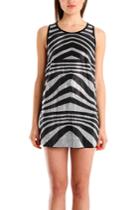 Pierre Balmain Studded Oversize Tank Dress