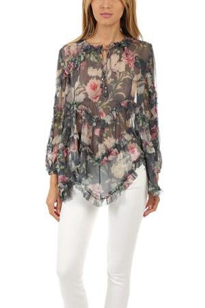 Zimmermann Iris Ruffle Top