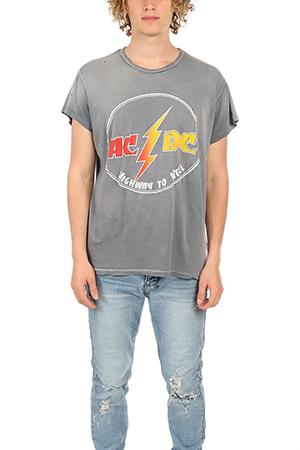 Madeworn Acdc Circle Highway To Hell Tee