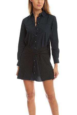 10 Crosby Derek Lam Derek Lam 10 Crosby Long Sleeve Shirtdress