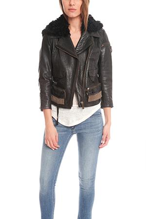 Acne Star Leather Jacket