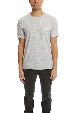 Rag & Bone Garment Striped Pocket Tee