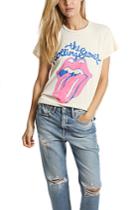 Madeworn The Rolling Stones Pink Tongue Tee