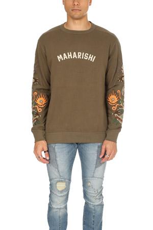 Maharishi 6162 Original Dragon Crew Sweatshirt