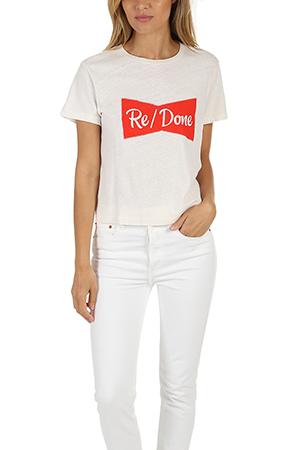 Re/done Ribbon Graphic Classic Tee