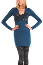 Grey Antics X Dress In Blue
