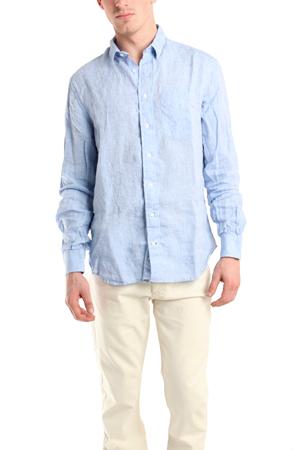 Blue&cream Blue Linen Shirt