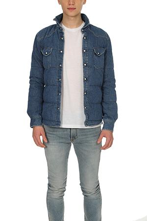 Remi Relief Quilted Denim Western Shirt