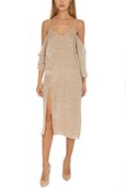 Michelle Mason Drop Shoulder Slip Dress