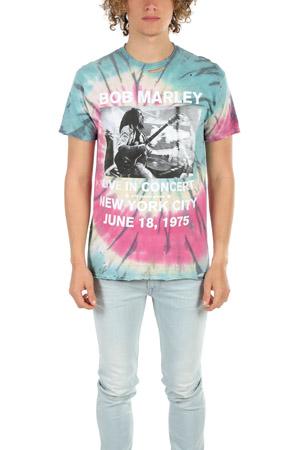 Blue&cream Bob Marley Live In Nyc Tie Dye Tee