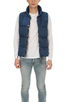Remi Relief Denim Switching Down Vest