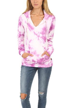Aviator Nation X Blue&cream Split Neck Hoody