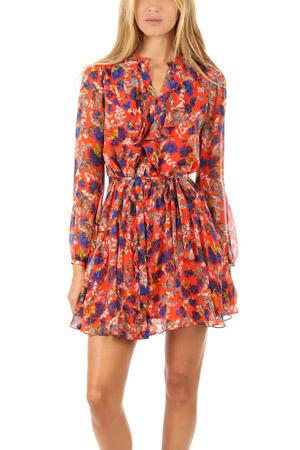 Saloni Tilly Ruffle Dress