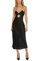 Michelle Mason Cut Out Midi Dress