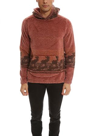 Remi Relief Pigment Wool Boa Pullover
