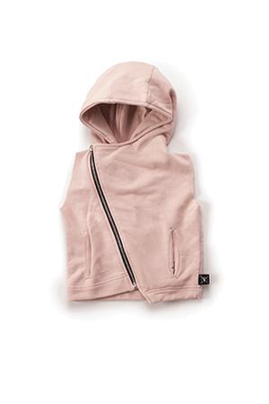 Nununu Hooded Diagonal Vest