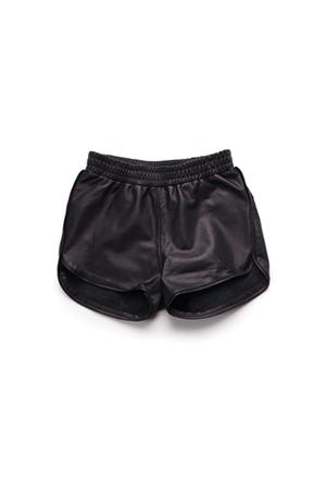 Nununu Leather Gym Shorts