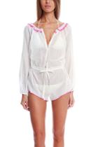 Loveshackfancy Bali Embroidery Playsuit