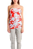3.1 Phillip Lim Spaghetti Strap Top In Vermillion
