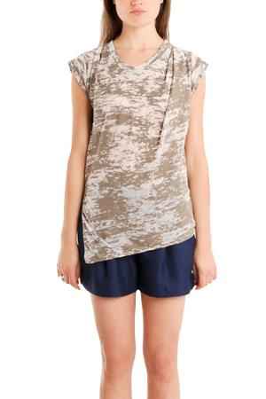 3.1 Phillip Lim Slant Hem Burnout Muscle Tee