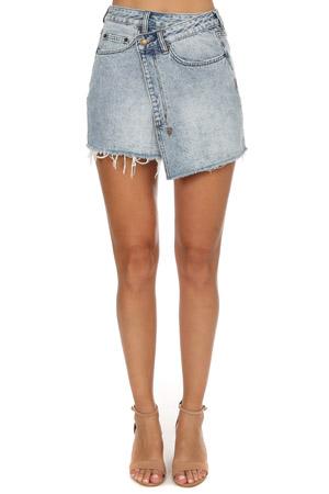 Ksubi Rap Denim Skirt