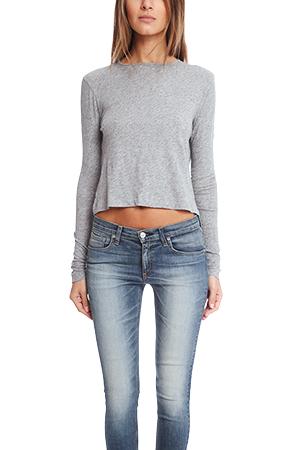 Rag & Bone/jean Rai Long Sleeve Tee