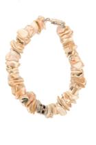 Duchess Of Malfi Shell Fragment Bracelet With Skull