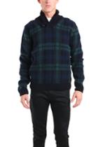 Woolrich Heritage Plaid Shawl Collar
