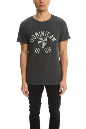 Blue & Cream Remi Relief Recycled Cotton Sp-tee