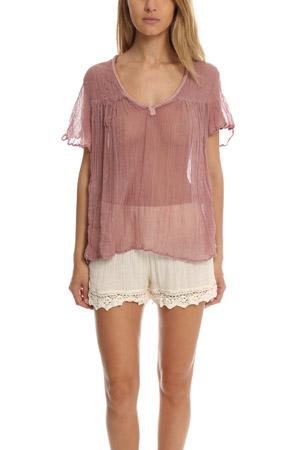 Jen's Pirate Booty Cap Sleeve Belen Top