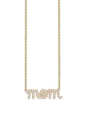 Sydney Evan Diamond Mom Necklace