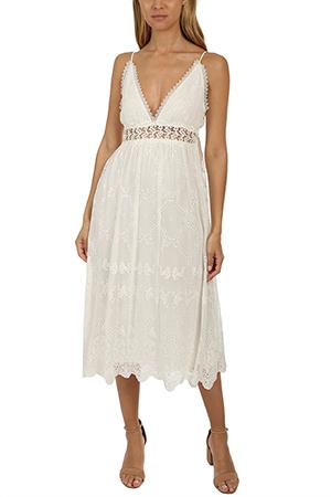 Zimmermann Curacao Crinkle Dress