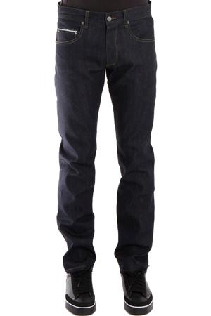 Blue&cream Slim Straight Raw Indigo Selvedge Denim
