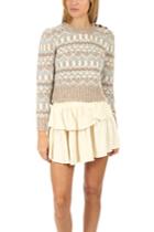 Loveshackfancy Cropped Pullover Sweater