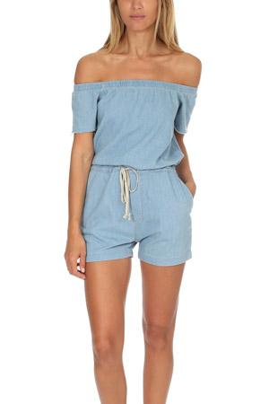 Mother Cold Shoulder Romper