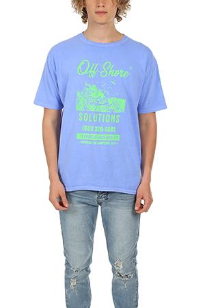 Blue&cream Off Shore Solutions Tee