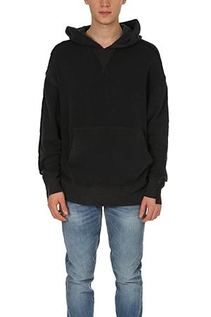 R13 Two Tone Seamed Hoody