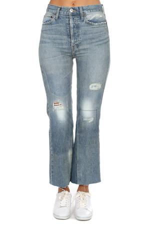 Re/done Leandra High Rise Crop Flare