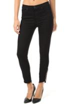 Mother The Stunner Double Zip Ankle Step Fray Jean