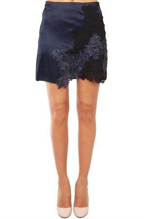 3.1 Phillip Lim Satin Faced Organza Skirt
