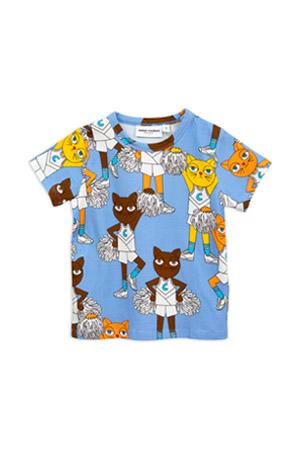 Mini Rodini Cheer Cats Tee